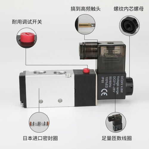 雙向氣缸和電磁閥如何連接運(yùn)動(dòng)？