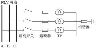 電壓互感器原理圖