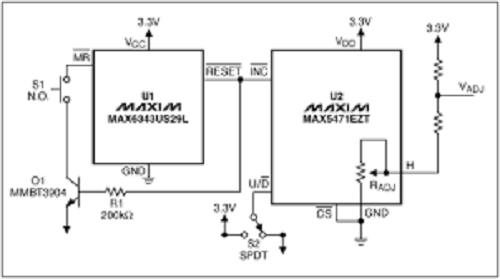 使用數(shù)字電位器是數(shù)字控制的可變電阻器件？