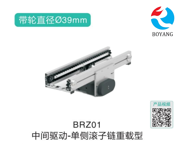 單側(cè)滾子鏈重載型BRZ01中間驅(qū)動輸送機(jī)